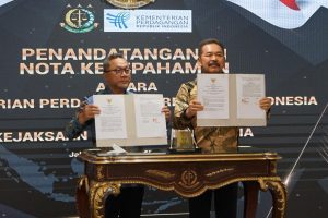 Jaksa Agung dan Memperindag RI Tandatangani MoU, Ini Isinya