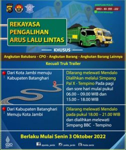 Truk Batu Bara dan Angkutan Barang Tidak Boleh Lewat Jalan Ini, Cek Jalur Alternatif!