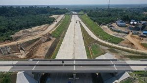 Peresmian Menunggu Pusat, Tol Pekanbaru-Bangkinang Siap Beroperasi