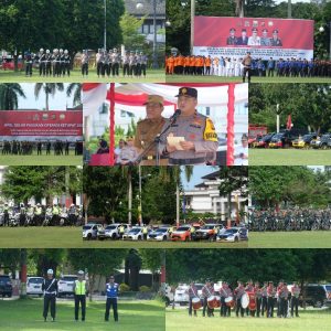 Polda Jambi Laksanakan Apel Gelar Pasukan Ops Ketupat 2023