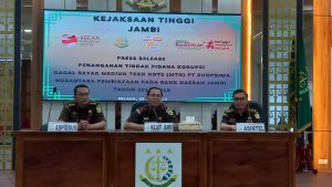Dirut Bank Jambi Resmi Ditetapkan Tersangka oleh Kejaksaan Tinggi