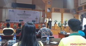 Teguhkan Pancasila Sebagai Ideologi, Pemuda Katolik Komda Jambi Gelar Seminar Kebangsaan