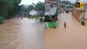 Kota Jambi Dilanda Banjir di Beberapa Titik