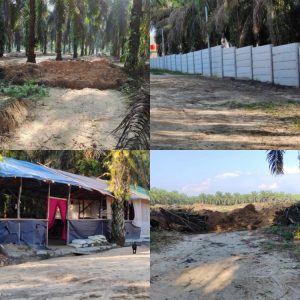 Akses Jalan Menuju Gereja di Sungai Bahar Terhalangi Tembok