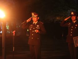 Kapolres Bungo Pimpin Langsung Apel Kehormatan dan Renungan Suci Peringatan Hari Kemerdekaan RI Ke-79