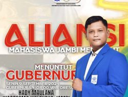 Gubernur Al-Haris Tak Tepati Janji, Mahasiswa UIN Sultan Thaha Saifuddin Jambi Demonstrasi