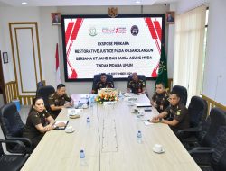 Wakil Kepala Kejaksaan Tinggi Jambi Hadiri Ekspose Penghentian Penuntutan Berdasarkan Keadilan Restorative Justice