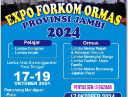 Ini Dia “Expo Forkom Ormas Provinsi Jambi 2024” Ayo Daftar…!
