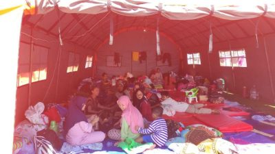 Warga terdampak bencana tanah bergerak di Jateng (Foto: Dok BPBD)