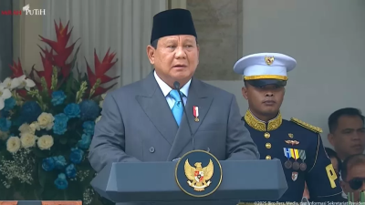 Ini Kata Prabowo di Pidato Upacara Peringatan Hari Lahir Pancasila
