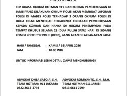 Kecewa Putusan Etik, Hotman 911 dan Korban Pemerkosaan Jambi Lapor ke Mabes Polri